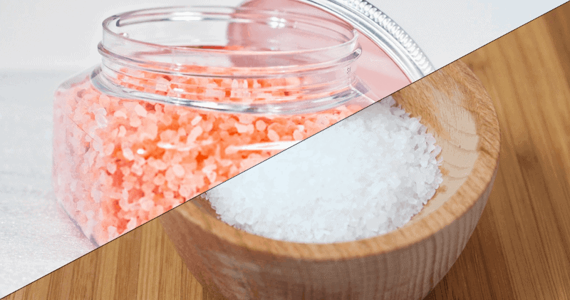 Pink Himalayan Salt Healthier than Regular Table Salt - Comparison - Myolean Fitness